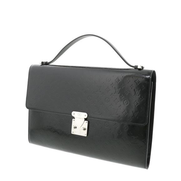 Louis Vuitton GW Black Anushka Glace Monogram Mini Clutch Bag - Picture 1 of 7